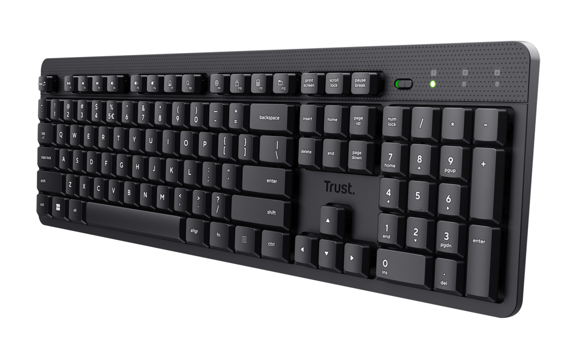 Trust - Tastiera Multimediale Ody Ii-black