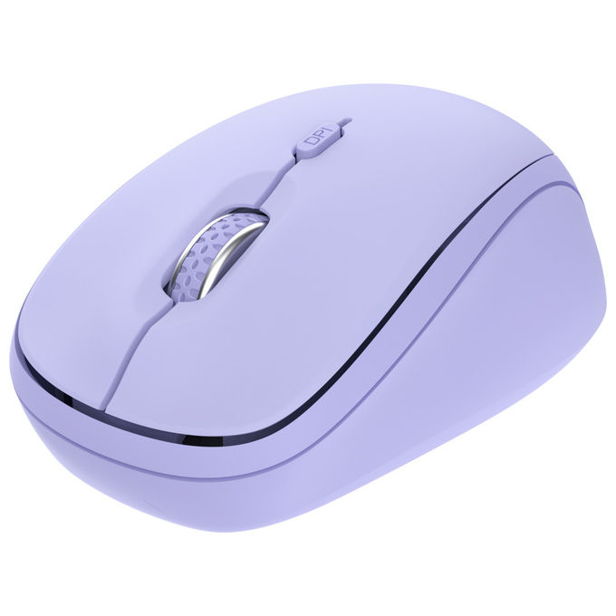 Trust - Yvi+ Multi-device Wireless Mouse-purple