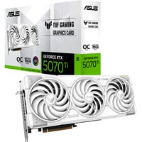 TUF Gaming TUF-RTX5070TI-O16G-WHITE-GAMING NVIDIA GeForce RTX 5070 Ti 16 GB GDDR7, Scheda grafica