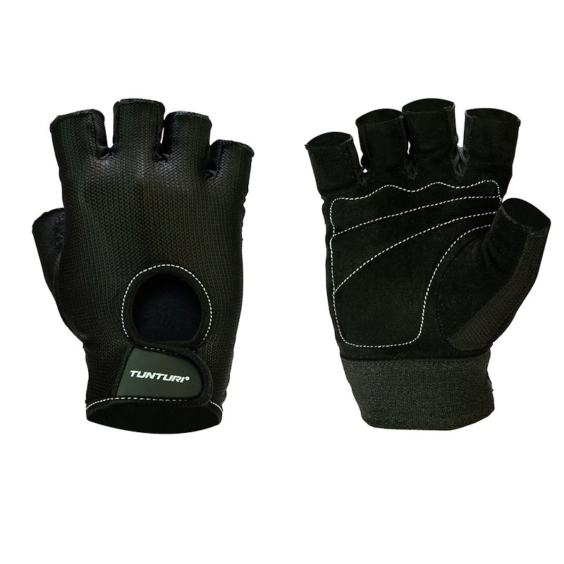 Tunturi Guanti Fitness Gloves Easy Fit Pro - S Nero
