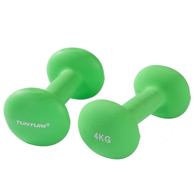 Tunturi Manubri NPRN Dumbbells TNT.14TUSCL378 4 KG Verde