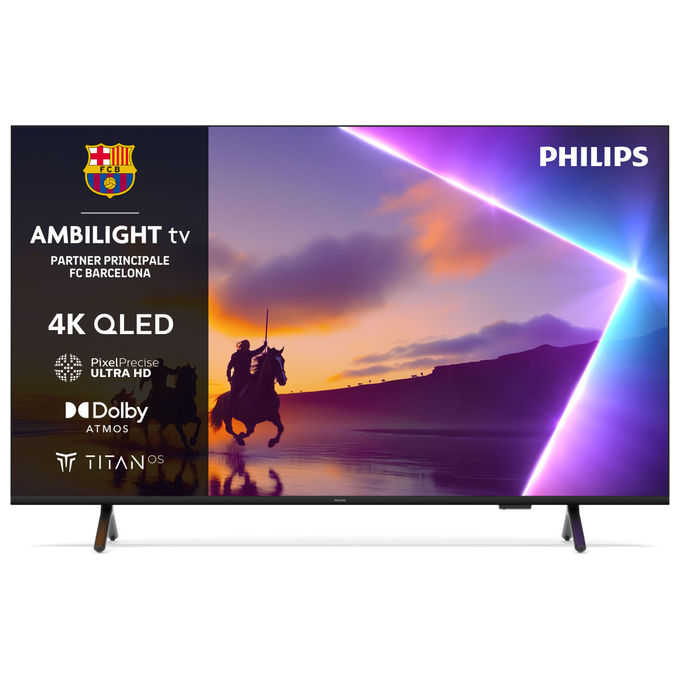 Tv 55" (QLED) Titan OS AMBILIGHT Black 55PUS8510