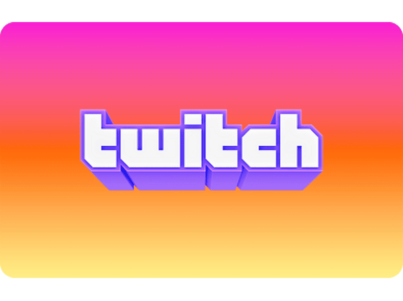 Twitch Gift Card [Valore: 15 euro] Digitale - Per l'Italia
