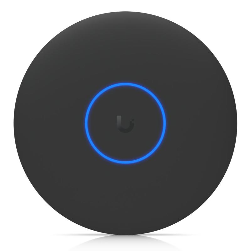 Ubiquiti access point wifi 7 da soffitto ner o con radio a scansione spettrale