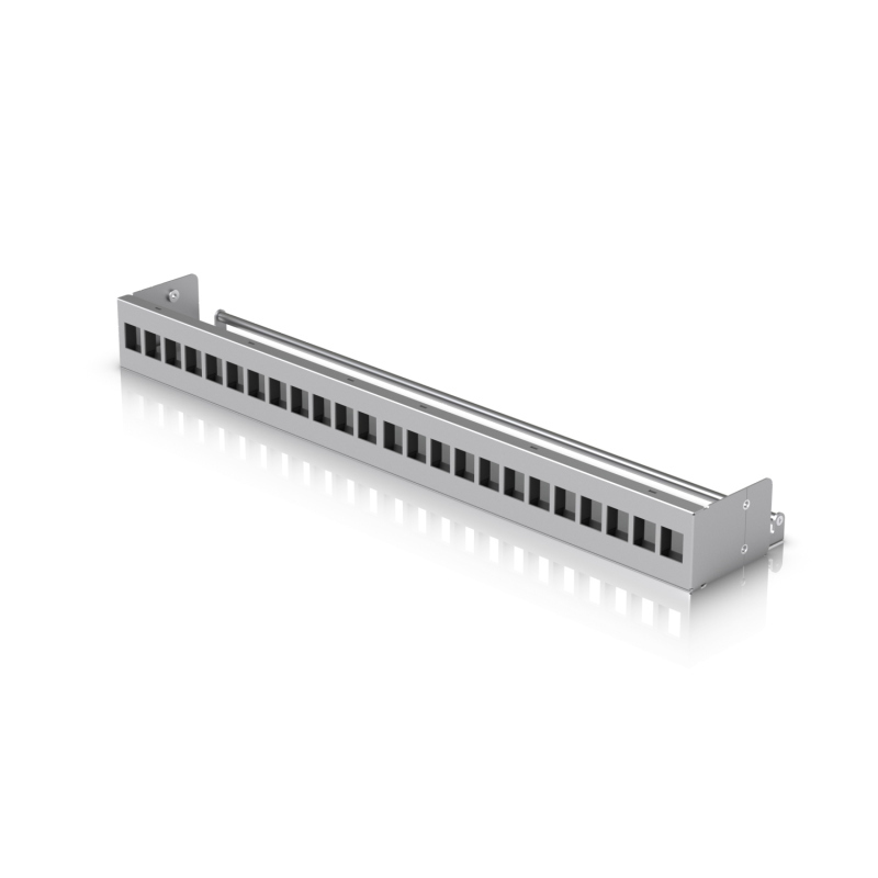 Ubiquiti leeres keystone-patchpanel - rack