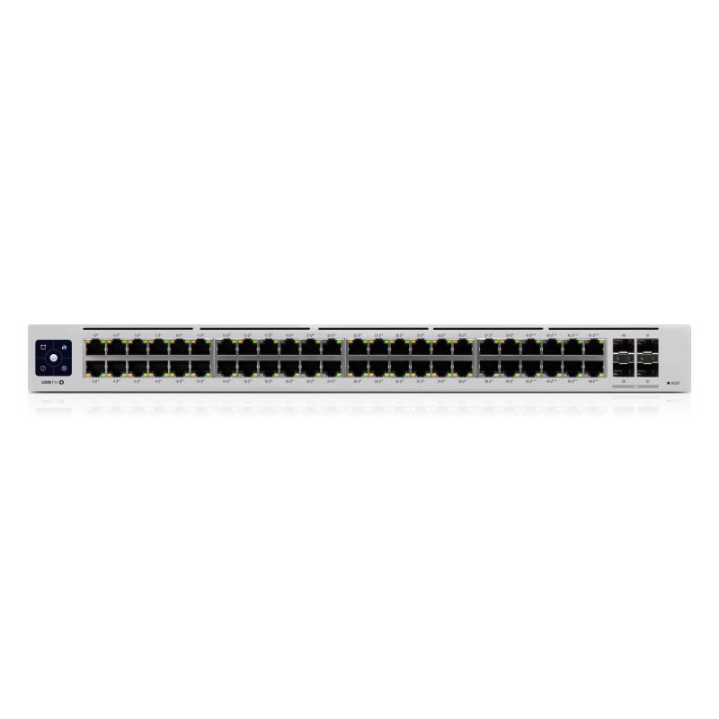 Ubiquiti switch 48p poe lan gigabit di cui 40p poe+ 8p poe++ 4p sfp+