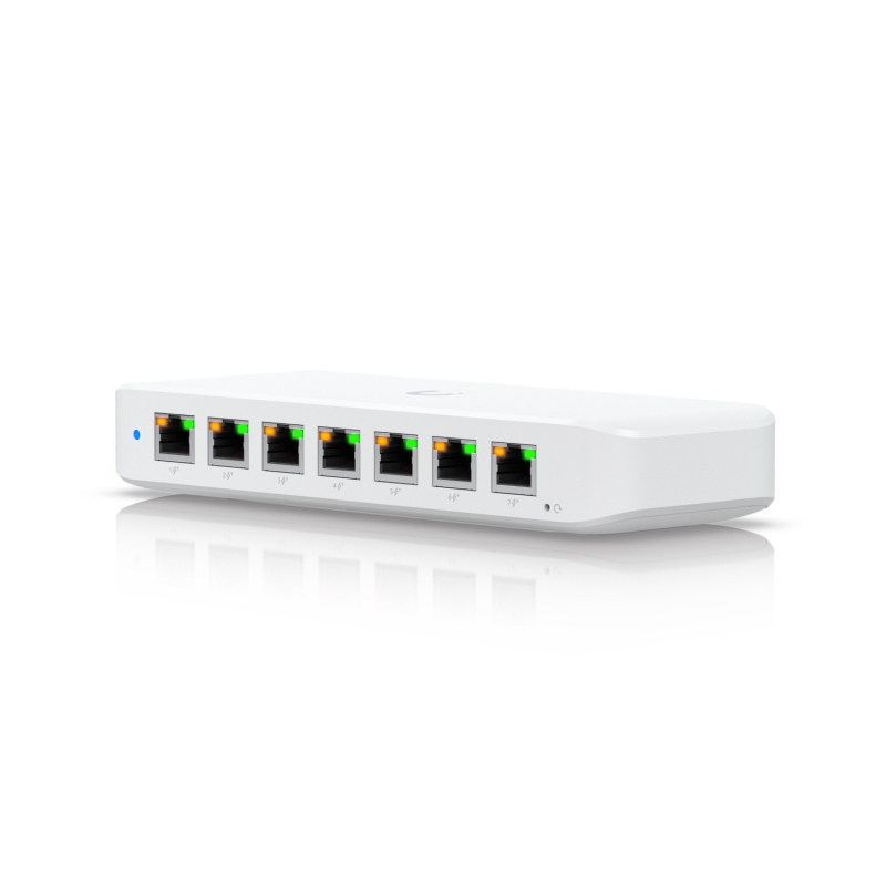 Ubiquiti switch 8p poe l2 compatto 7p gbe po e+ 1p gbe-52w poe