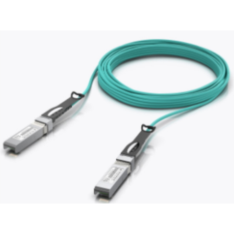 Ubiquiti uacc-aoc-sfp28-5m cavo infiniband e in fibra ottica colore acqua