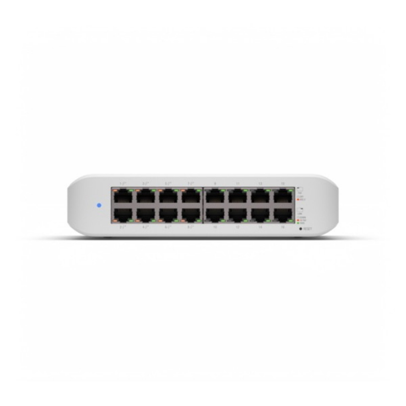 Ubiquiti unifi switch lite 16 poe l2 gigabit ethernet (10/100/1000) supporto power over ethernet (poe) bianco