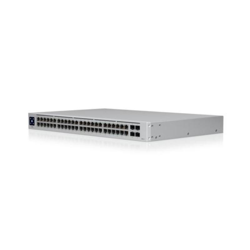 Ubiquiti unifi usw-48-poe switch di rete gestito l2 gigabit ethernet (10/100/1000) supporto power over ethernet (poe) 1u