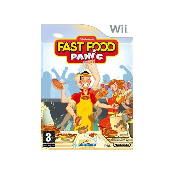 Ubisoft 300021318 Fast Food Panic Wii Gioco Originale Nuovo PAL
