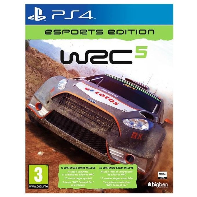 Ubisoft 300085151 World Rally Championship Videogioco Corse PS4 Lingua ITA Modalita' Multigiocatore Online e Hotseat colore Nero Ubisoft 300085151 World Rally Championship Videogioco Corse PS4 Lingua ITA Modalita' Multigiocatore Online e Hotseat colore Nero