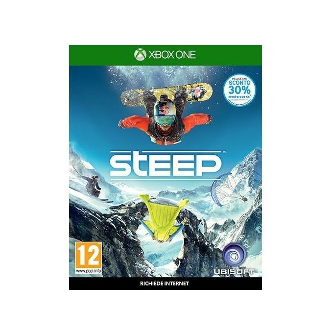 Ubisoft 300087281 Steep Videogioco Xbox One Sport Invernali Open World Multiplayer Online PEGI 12 Ubisoft 300087281 Steep Videogioco Xbox One Sport Invernali Open World Multiplayer Online PEGI 12