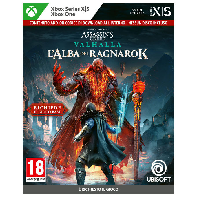 Ubisoft 300124578 Assassin's Creed Valhalla L’Alba Del Ragnarok Code In Box Xbox Series X-One