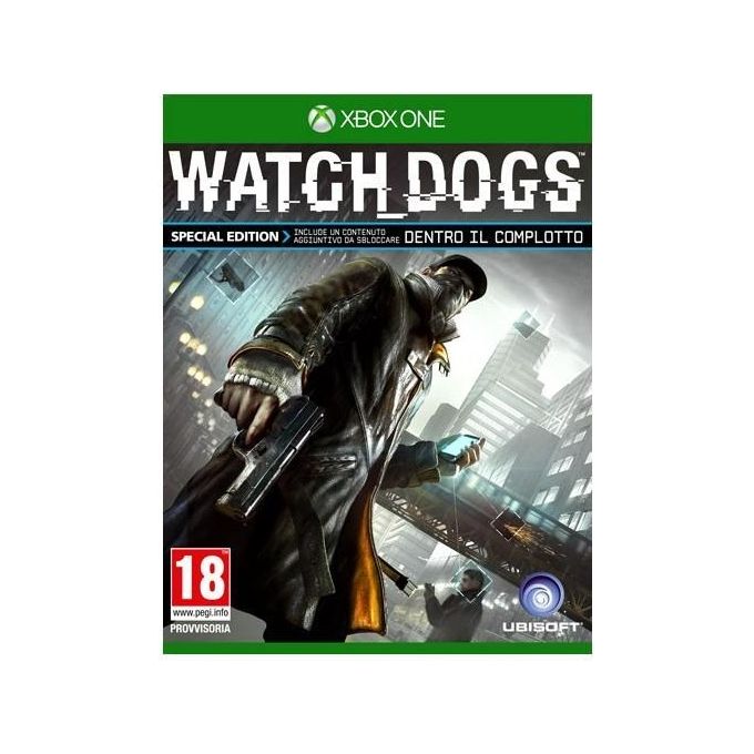 Ubisoft 3307215733349 Watch Dogs D1 Special Edition Gioco Xbox One Azione Avventura PAL ITA PEGI 18