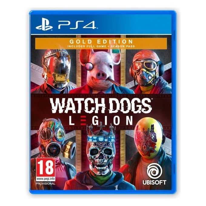 Ubisoft 3307216143192 Watch Dogs Legion - Gold Edition Videogioco PlayStation 4 Oro colore Oro
