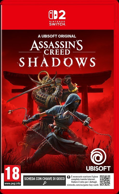 Ubisoft - Assassin's Creed Shadows (key Card) Nsw2, N/d