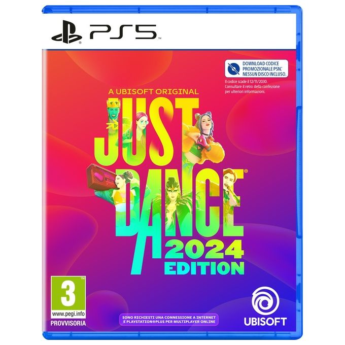 Ubisoft - Just Dance 2024 Edition- Code In Box Ps5