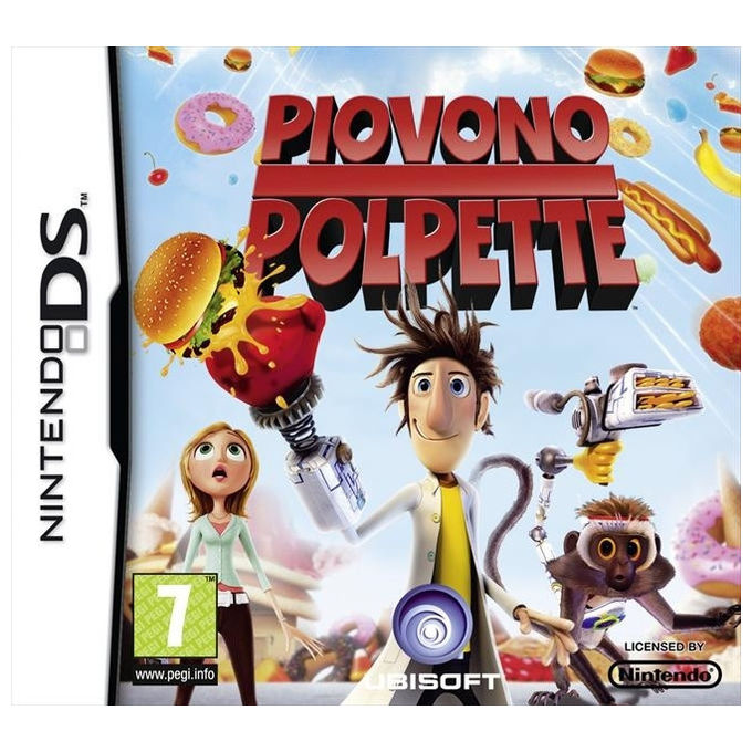 Ubisoft, Piovono Polpette, Videogioco Avventura per Nintendo DS, Italiano