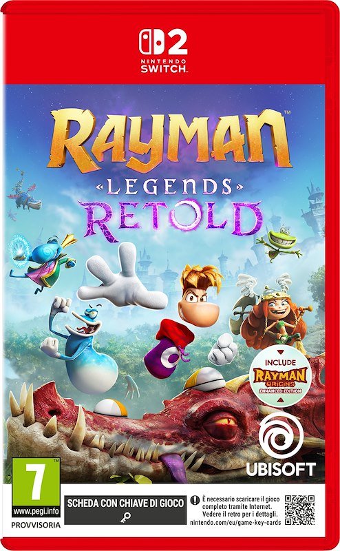 Ubisoft - Rayman Legends Retold Nsw2, N/d