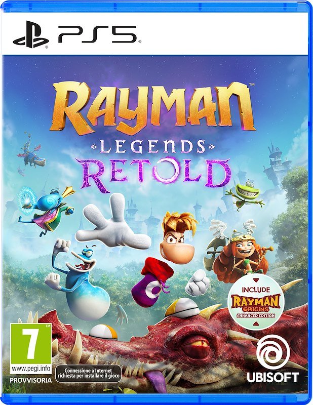 Ubisoft - Rayman Legends Retold Ps5, N/d