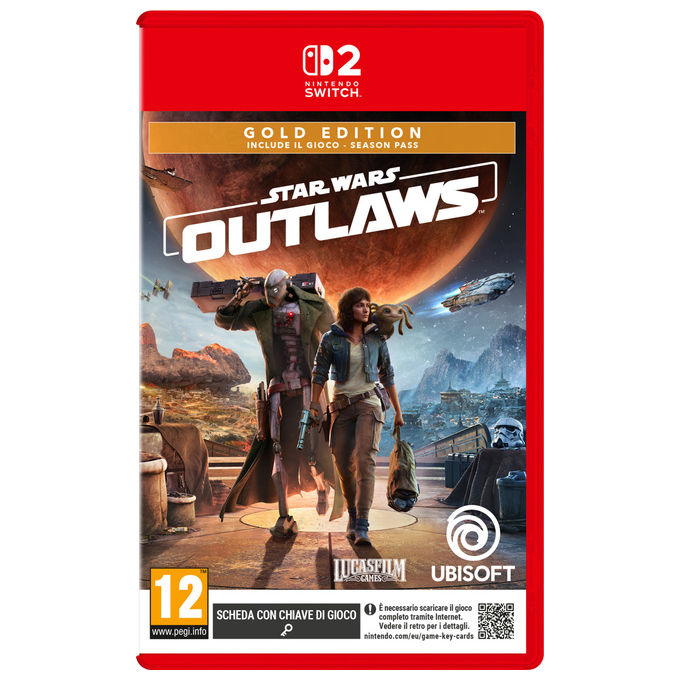 Ubisoft - Star Wars Outlaws Gold Edition (keycard) Nsw2, *