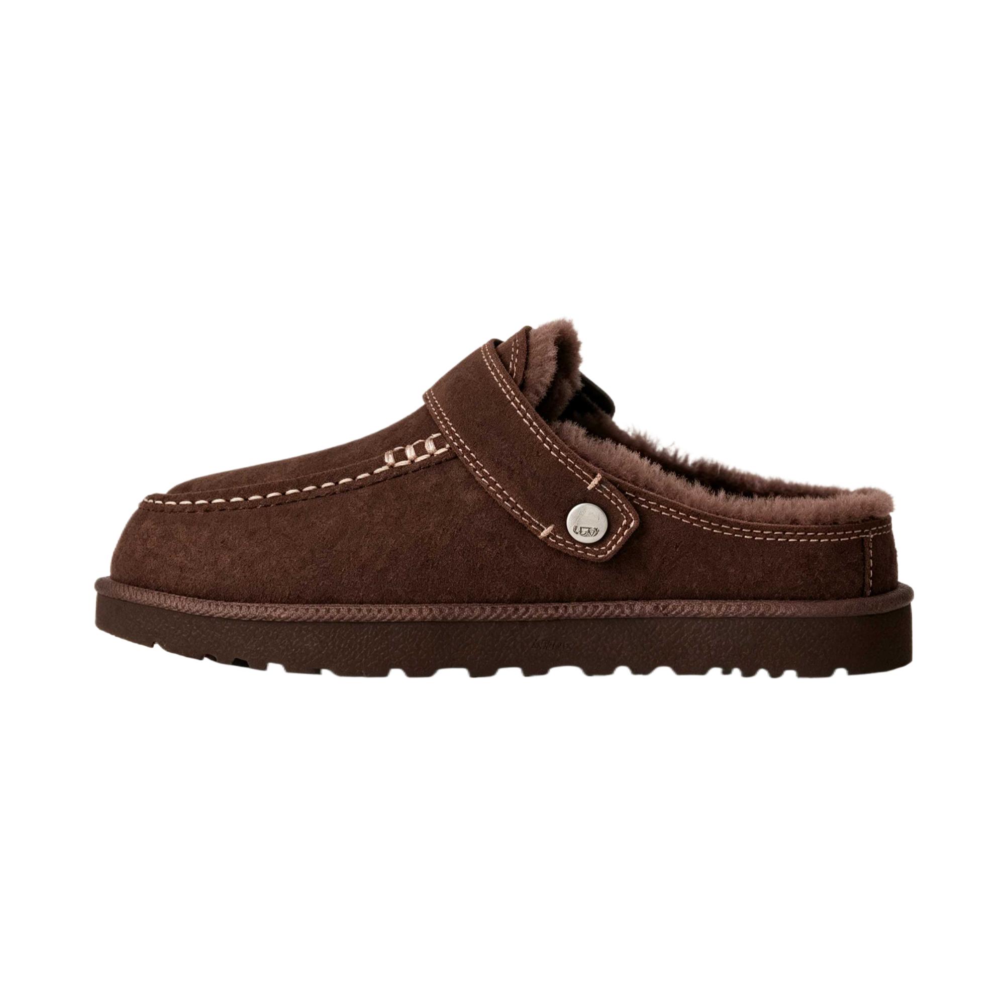 UGG Golden Family Tasman Comodi Zoccoli con Fibbia in EVA Pantofole da Donna 1180251-BCDR 39.5 brown