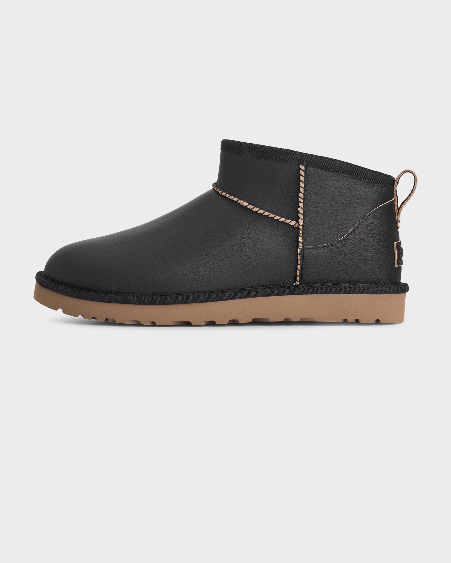 UGG Stivali M Classic Ultra Mini Contrast Neri/Amphora