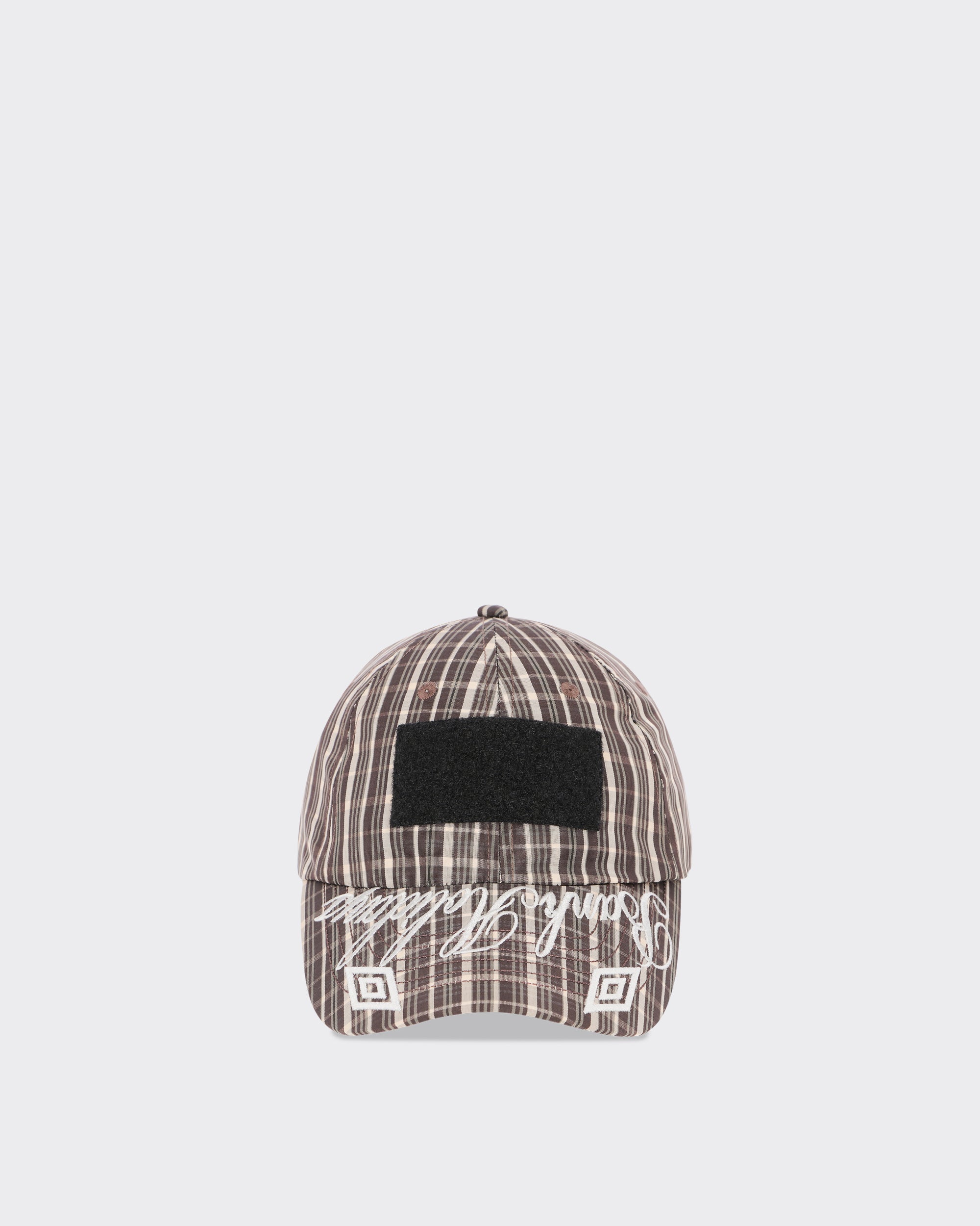 Umbro Cappello Check Hazard Beige Dark Brown