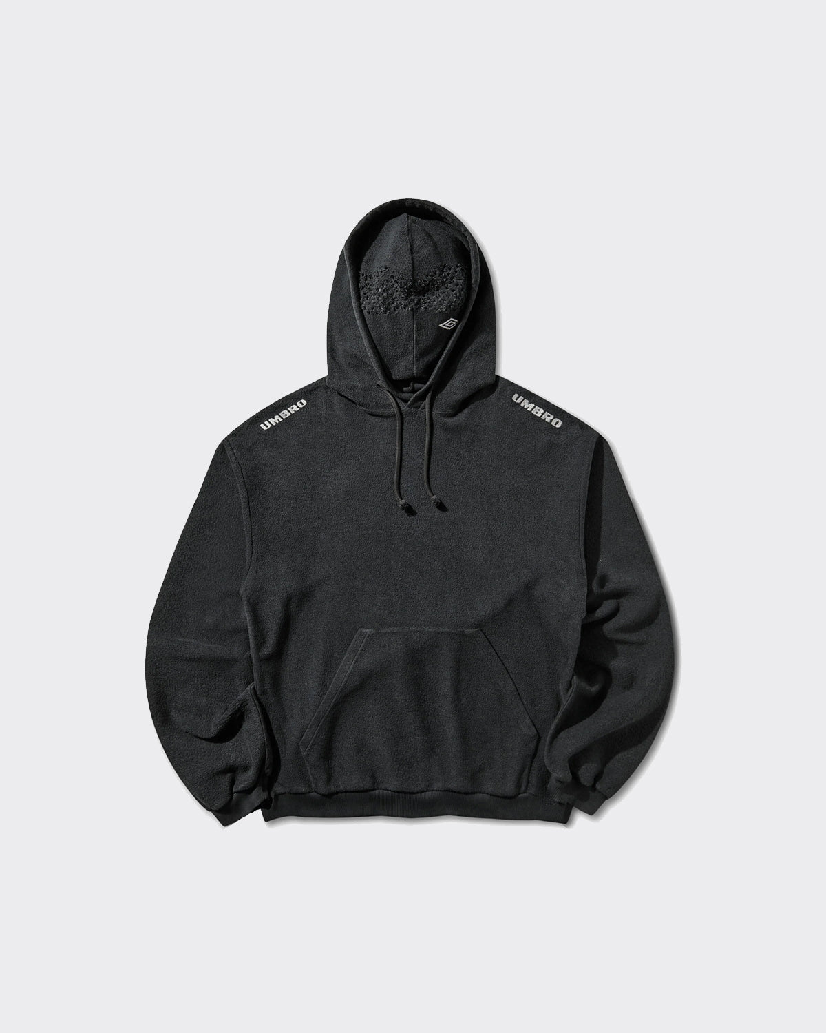 Umbro Felpa Con Cappuccio Lasered Masked Washed Black