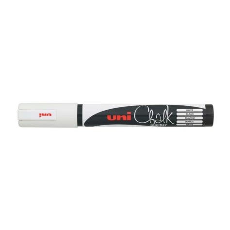 Uni-Ball ChalkGlass Chalk evidenziatore in gesso Capocorda Bianco