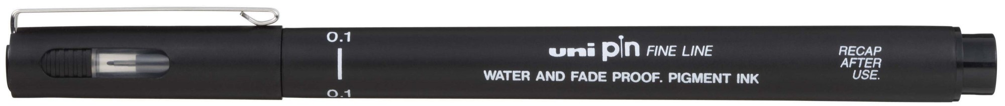 Uni-Ball Pin penna tecnica Nero