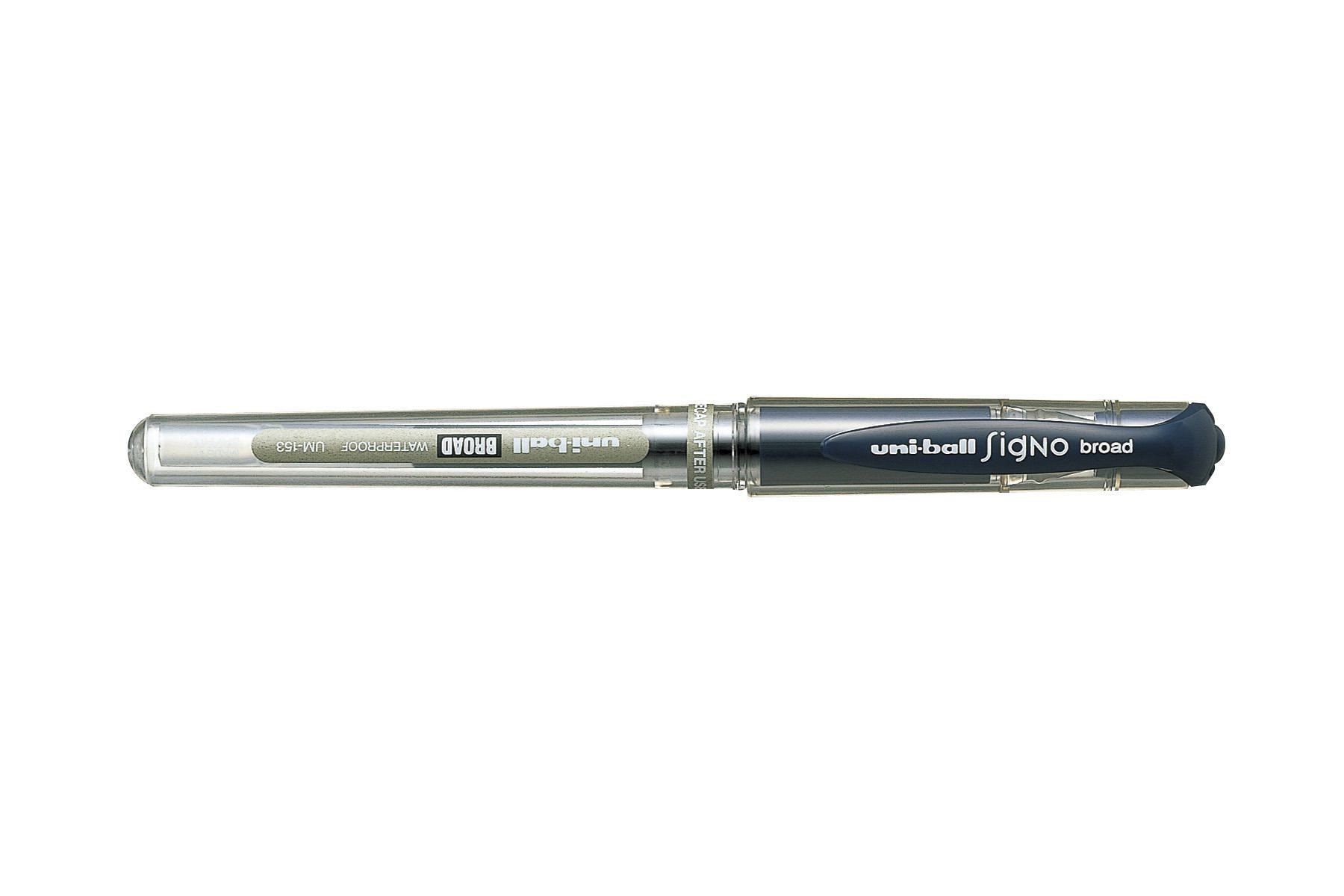 Uni-Ball Signo Penna stick a sfera Nero Blu