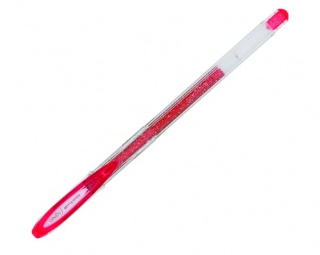 Uni-Ball Signo UM-120 SP Penna in gel con cappuccio Rosso 1 pz