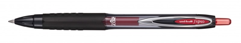 Uni-ball UMN-207E Roller de Tinta - Punta de Bola 0.7mm - Grip de Caucho Antifatiga - Tinta Pigmentada Resistente a Luz y Agua - Color Rojo Uni-ball UMN-207E Roller de Tinta - Punta de Bola 0.7mm - Grip de Caucho Antifatiga - Tinta Pigmentada Resistente a Luz y Agua - Color Rojo