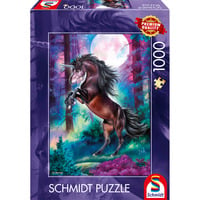 Unicorno alla luna piena, Puzzle