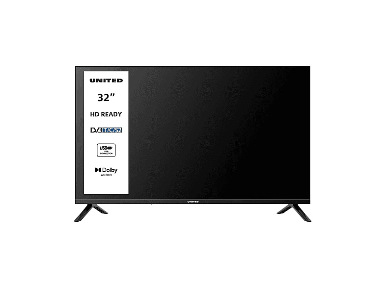 UNITED UNLED32M10 TV LED, 32 ", HD, Classe E