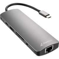USB 3.0 Type C Combo Adapter scheda di interfaccia e adattatore HDMI, RJ-45, USB 3.2 Gen 1 (3.1 Gen 1), Docking station USB 3.0 Type C Combo Adapter scheda di interfaccia e adattatore HDMI, RJ-45, USB 3.2 Gen 1 (3.1 Gen 1), Docking station