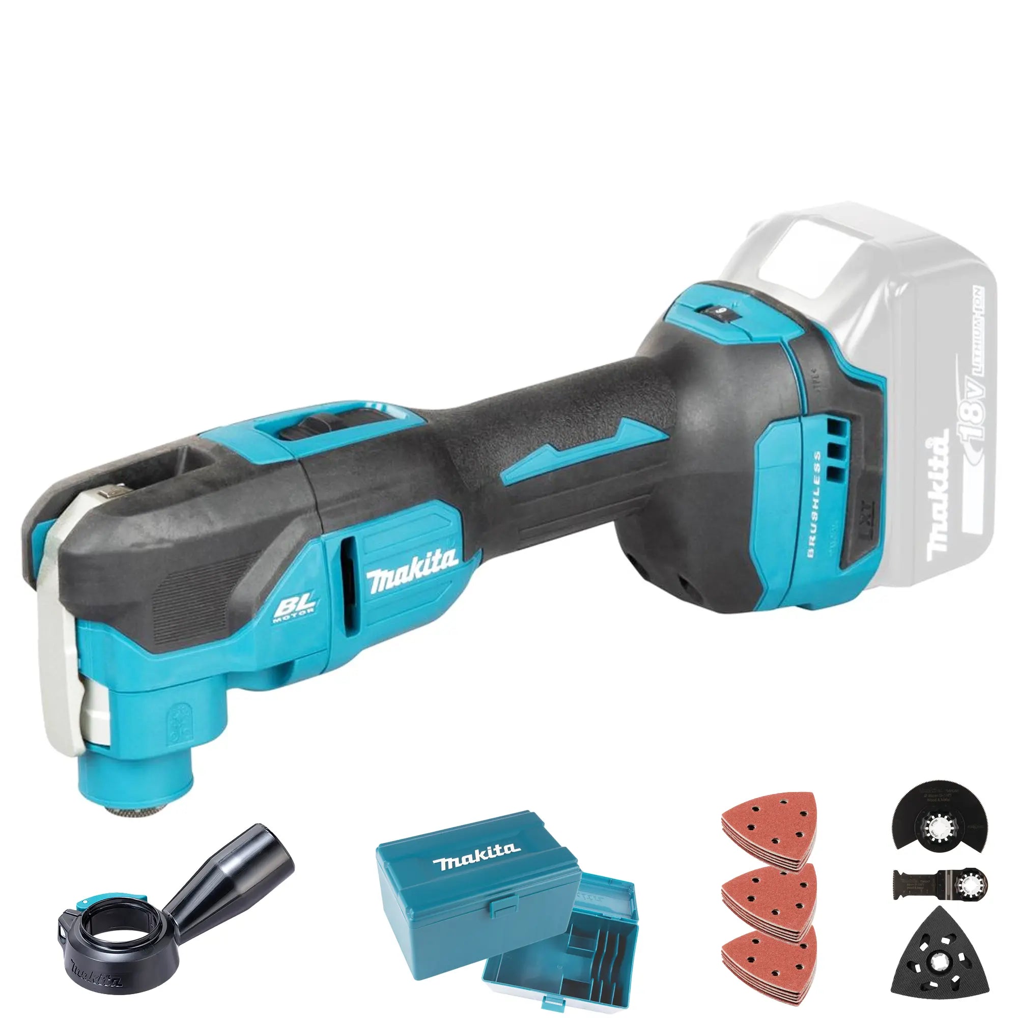 Utensile Multifunzione Makita Dtm53zx1 18v Utensile Multifunzione Makita Dtm53zx1 18v