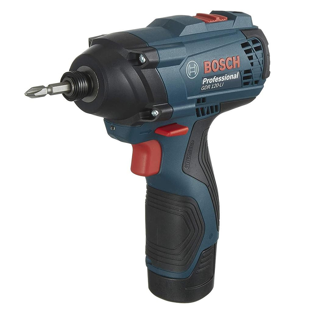 Utensili - Avvitatore A Impulsi Aku Da 12v, 2x Batteria 2,0 Ah Li-ion, Caricabatterie 06019f0001 - Bosch