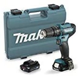 Utensili - Trapano A Percussione A Batteria 12v, 2x Batterie 2,0 Ah Cxt, Caricabatterie Hp333dsae - Makita Utensili - Trapano A Percussione A Batteria 12v, 2x Batterie 2,0 Ah Cxt, Caricabatterie Hp333dsae - Makita