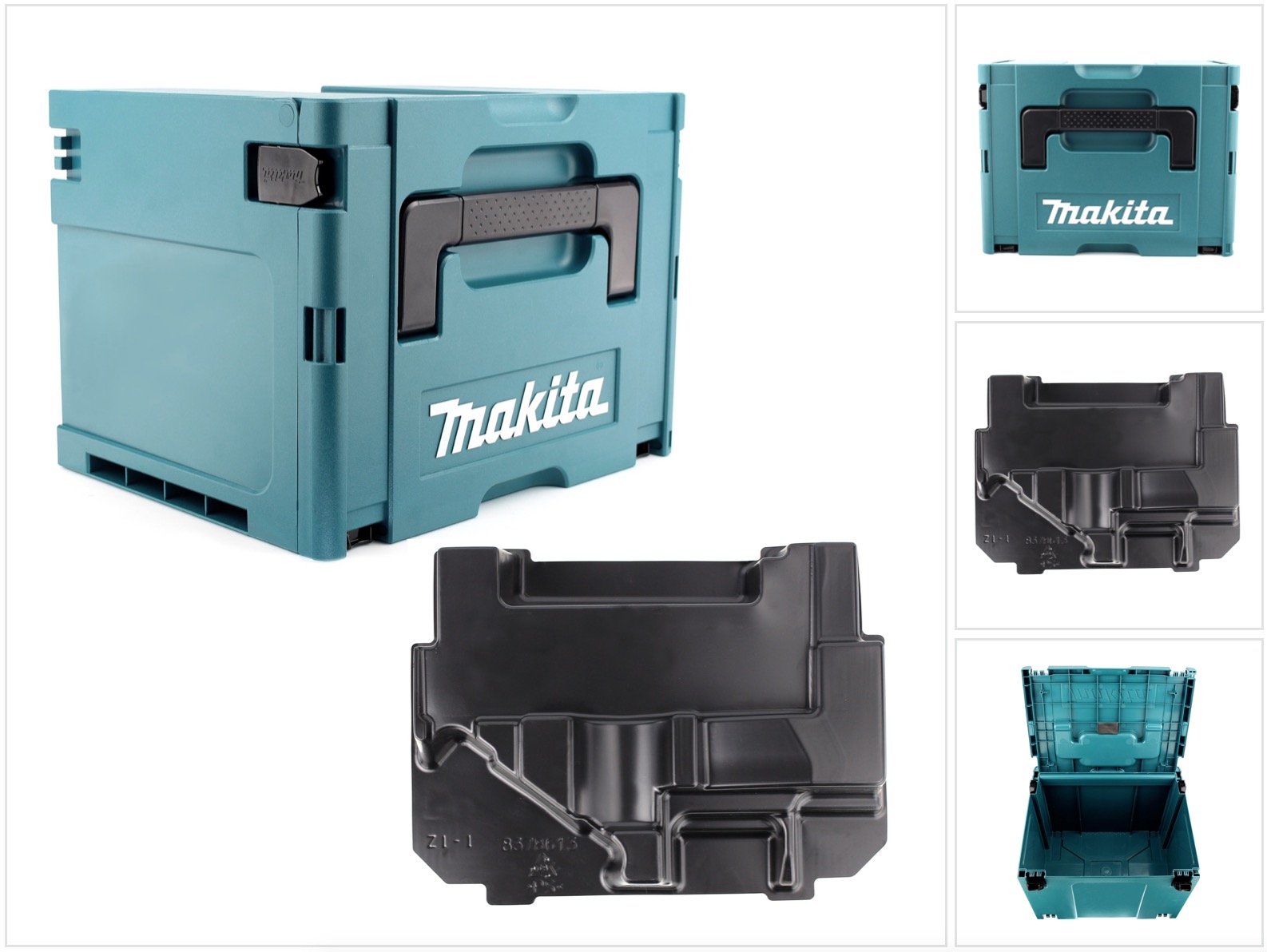 Valigetta Modulare Makita Makpac 4 + Inserto Per Makita Dhs 710