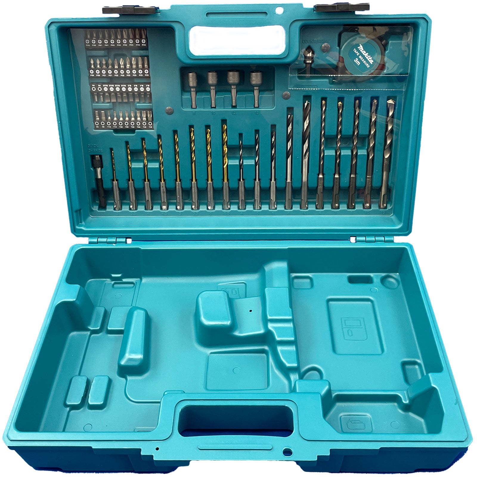 Valigia Di Trasporto Makita Per Dhr171 Con Accessori Estesi.