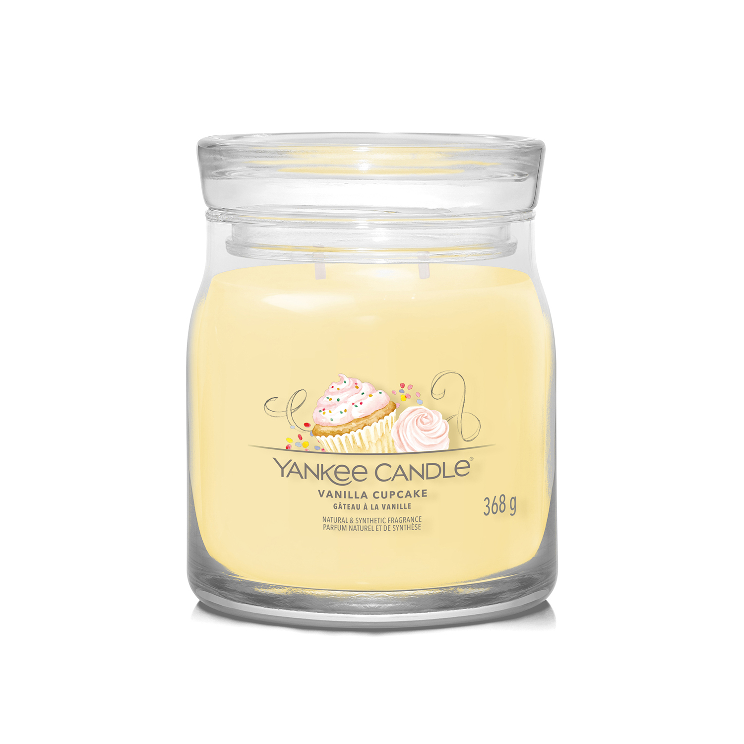 Vanilla Cupcake, candela in giara media Yankee Candle Vanilla Cupcake, candela in giara media Yankee Candle