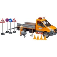 Veicolo Comunale con Conducente scala 1:16 (40,8cm) MERCEDES SPRINTER 02677