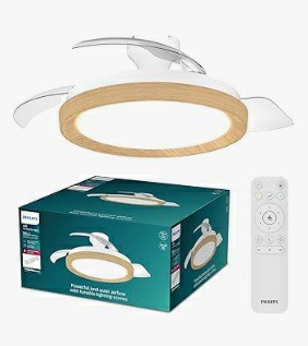 Ventilatore Da Soffitto Philips "bliss" Legno Ventilatore Da Soffitto Philips "bliss" Legno