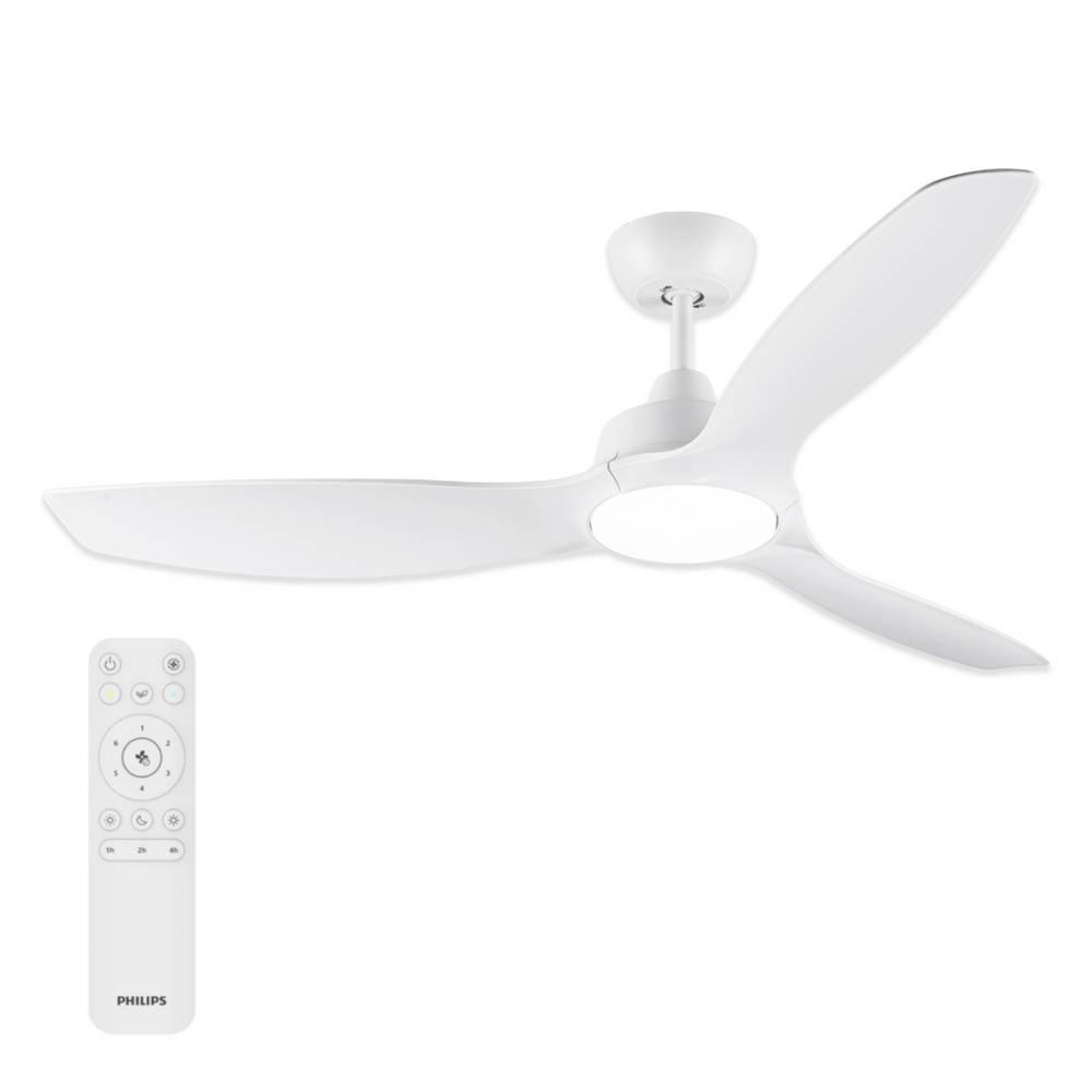 Ventilatore Philips Olas 132 Cm Luce Led Regolabile Ventilatore Philips Olas 132 Cm Luce Led Regolabile