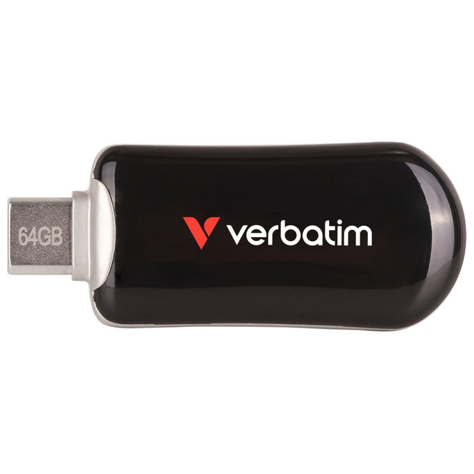 Verbatim 30224 Chiavetta USB 64 GB USB Type-C 3.2 Gen 1 Nero Verbatim 30224 Chiavetta USB 64 GB USB Type-C 3.2 Gen 1 Nero