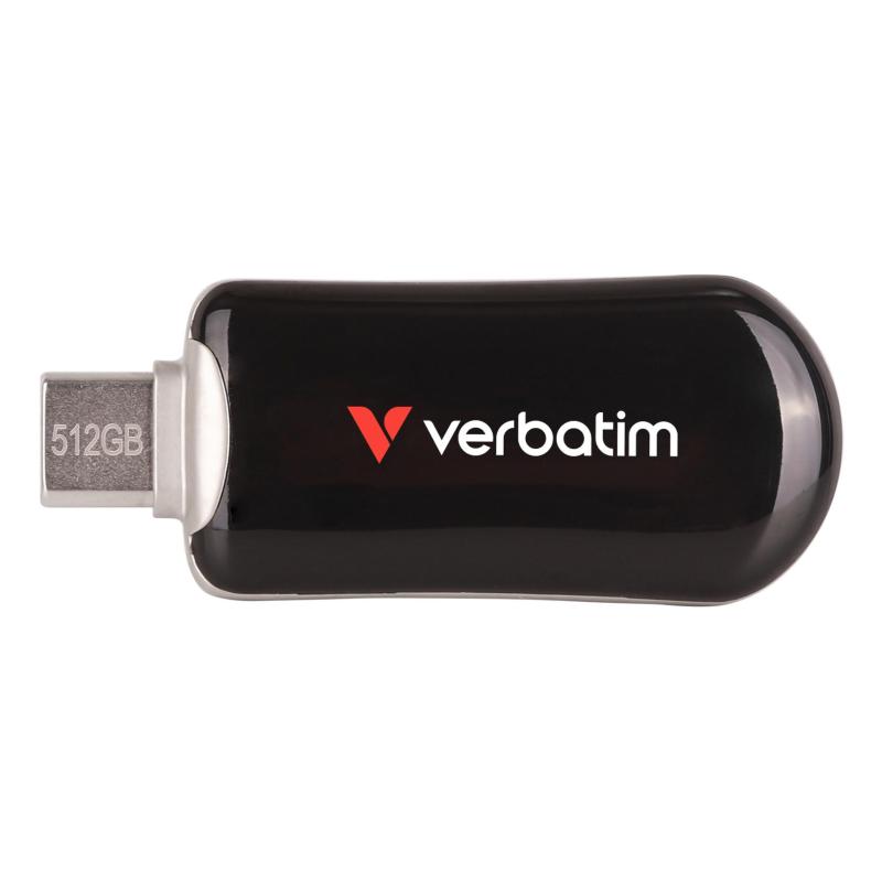 Verbatim 30227 unità flash usb 512 gb usb tipo-c 3.2 gen 1 (3.1 gen 1) nero