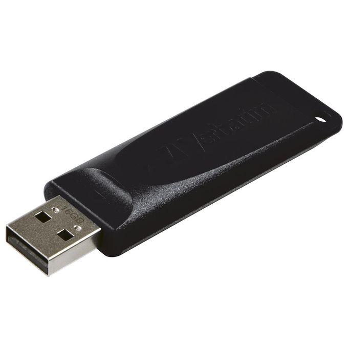Verbatim 98696 Slider Chiavetta USB 16 GB USB 2.0 Lettura 10 MB-s Scrittura 4 MB-s colore Nero